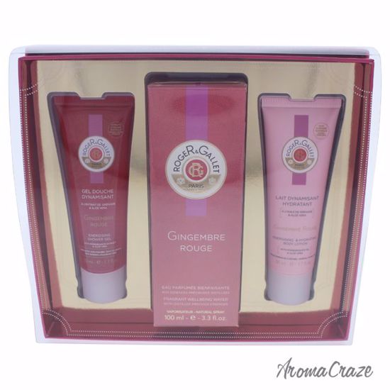 Roger & Gallet Gingembre Rouge Gift Set for Women 3 pc