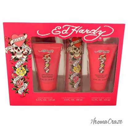 Christian Audigier Ed Hardy Gift Set for Women 3 pc