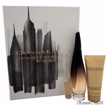 Donna Karan Liquid Cashmere Black Gift Set for Women 3 pc