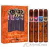 Picture of Cuba by Cuba for Men - 4 Pc Mini Gift Set 0.17oz Cuba Gold EDT Splash (Mini), 0.17oz Cuba Red EDT Splash (Mini), 0.17oz Cuba Blue EDT Splash (Mini), 0.17oz Cuba Orange EDT Splash (Mini)