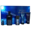 Picture of Cool Water by Davidoff for Men - 5 Pc Gift Set 4.2oz EDT Spray, 2.5oz After Shave Balm, 2.5oz Shower Gel, 2.4oz Deodorant Stick, 5ml Mini EDT Splash