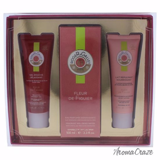 Roger & Gallet Fleur de Figuier Gift Set for Women 3 pc