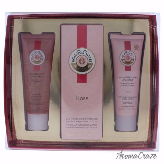 Roger & Gallet Rose Gift Set for Women 3 pc