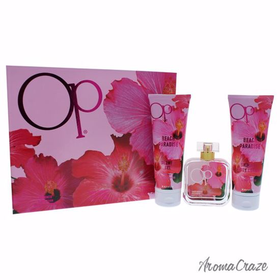 Ocean Pacific Op Beach Paradise Gift Set for Women 3 pc