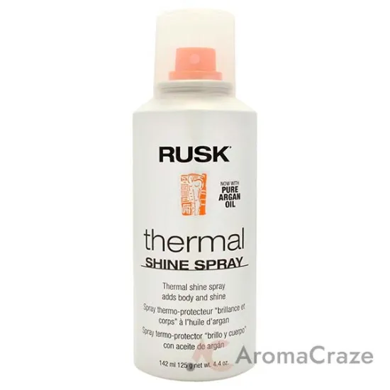 Picture of Thermal Shine Spray by Rusk for Unisex - 4.4 oz Hair Spray