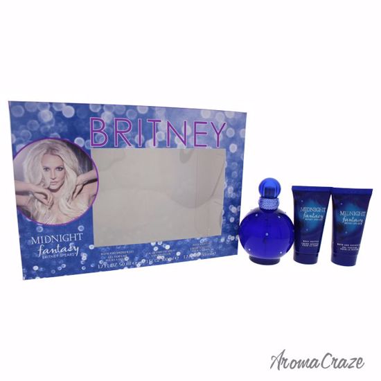 Britney Spears Midnight Fantasy Gift Set for Women 3 pc