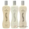 Picture of Silk Therapy Trio Set by Biosilk for Unisex - 3 Pc 12oz Biosilk Therapy Shampoo, 12oz Biosilk Therapy Conditioner, 12oz Biosilk Therapy Treatment