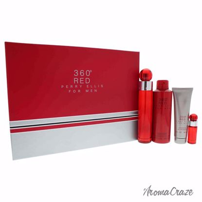 Perry Ellis 360 Red Gift Set for Women 4 pc