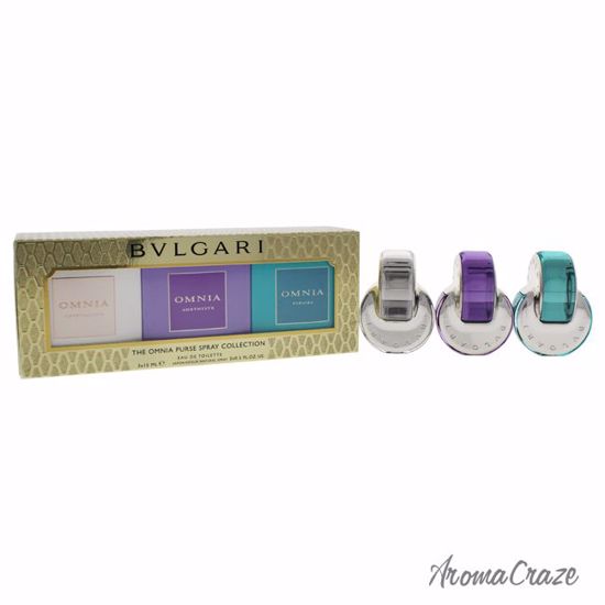 Bvlgari The Omnia Purse Collection Gift Set for Women 3 pc