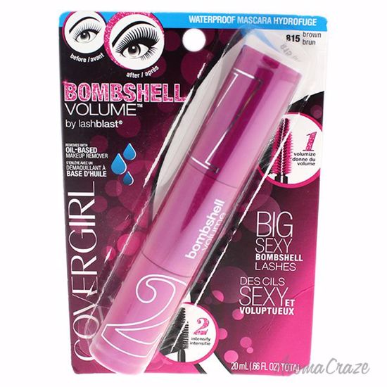 CoverGirl Bombshell Volume Waterproof Mascara # 815 Brown fo