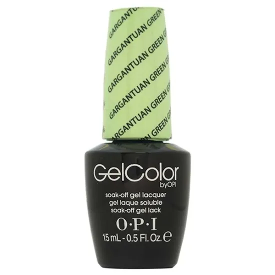 Picture of GelColor Soak-Off Gel Lacquer - B44 Gargantuan Green Grape by OPI for Women - 0.5 oz Nail Polish