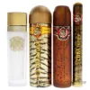 Picture of Cuba Jungle Tiger by Cuba for Women - 4 Pc Gift Set 3.3oz EDP Spray, 1.7oz EDP Spray, 6.6oz Body Spray, 4oz Body Lotion