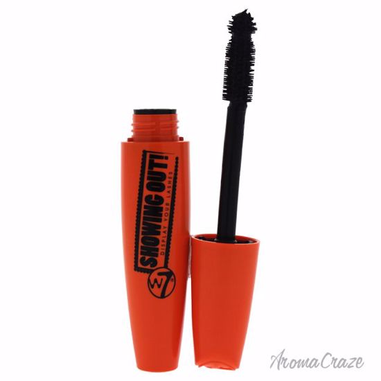 W7 Showing Out Mascara Blackest Black for Women 0.503 oz