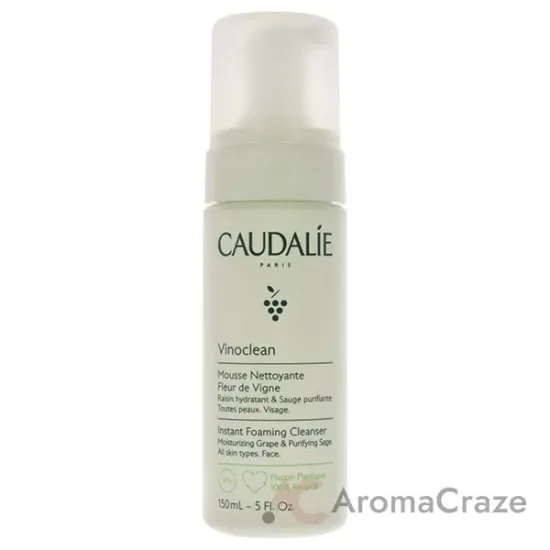 Picture of Instant Foaming Cleanser by Caudalie for Unisex - 5 oz Foam