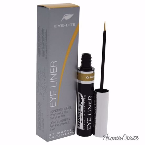 Mavala Eye-Lite Eyeliner Or Glamour Liquid for Women 0.16 oz