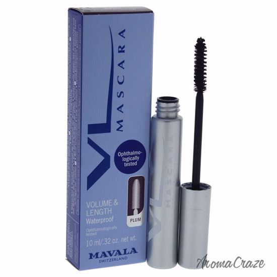 Mavala Mascara Volume & Length Waterproof Plum for Women 0.3