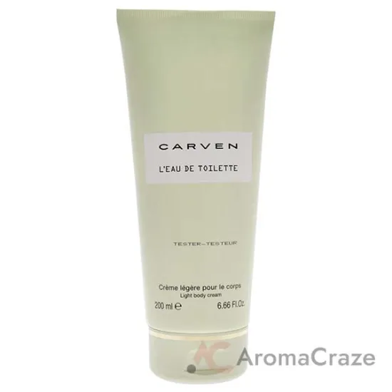 Picture of Leau De Toilette Light Body Cream by Carven for Women - 6.66 oz Cream