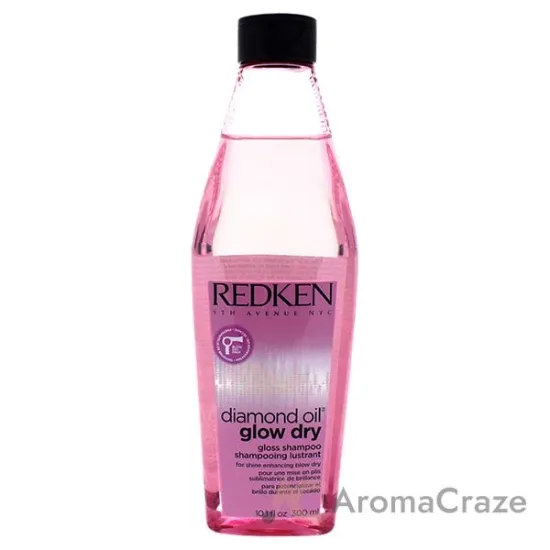 Picture of Diamond Oil Glow Dry Gloss Shampoo by Redken for Unisex - 10.1 oz Shampoo