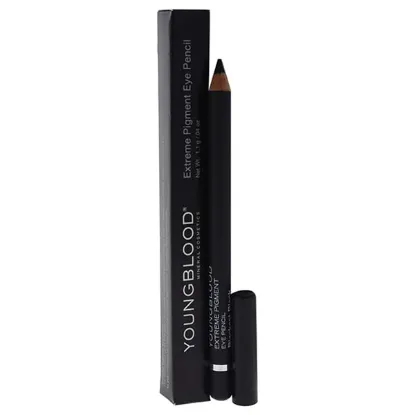 Picture of Extreme Pigment Eye Pencil - Blackest Black by Youngblood for Women - 0.04 oz Eye Pencil
