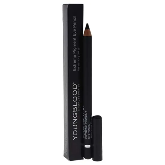 Picture of Extreme Pigment Eye Pencil - Blackest Black by Youngblood for Women - 0.04 oz Eye Pencil