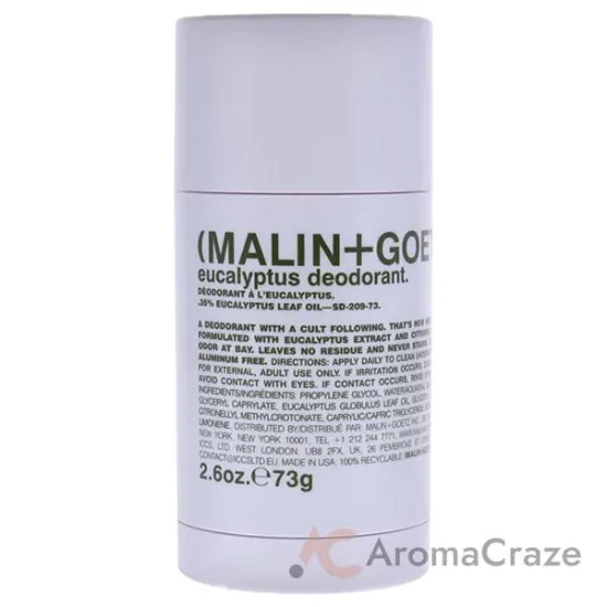 Picture of Eucalyptus Deodorant Stick by Malin + Goetz for Unisex - 2.6 oz Deodorant Stick
