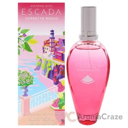 Picture of Sorbetto Rosso - Limited Edition by Escada for Women - 3.3 oz EDT Spray