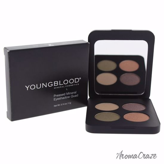 Youngblood Pressed Mineral Eyeshadow Quad Gemstones for Wome