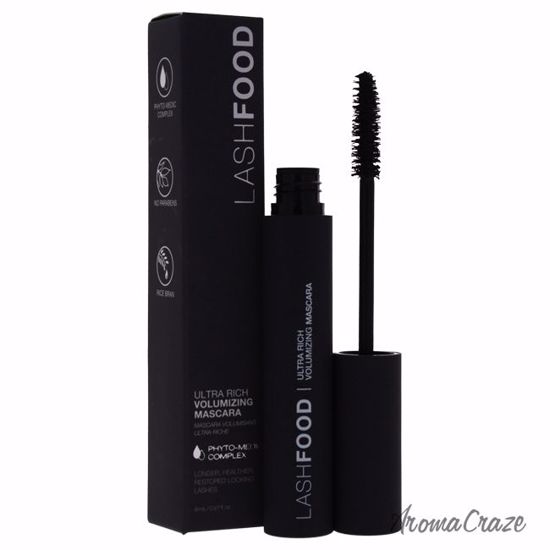 LashFood Ultra Rich Volumizing Mascara Black for Women 0.27 