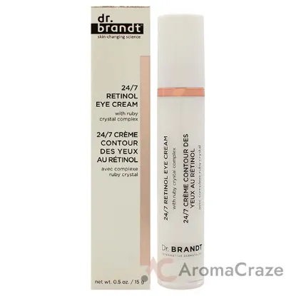 Picture of 24-7 Retinol Eye Cream by Dr. Brandt for Women - 0.5 oz Cream