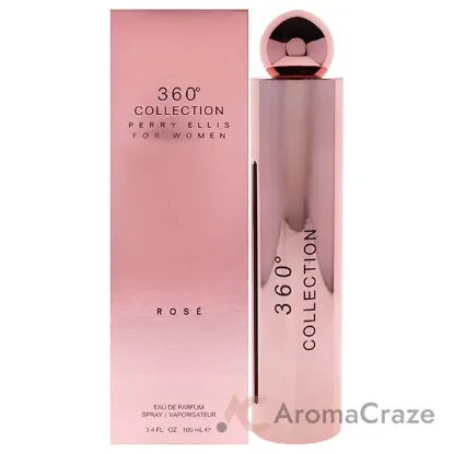 Picture of 360 Collection Rose by Perry Ellis for Women - 3.4 oz EDP Spray