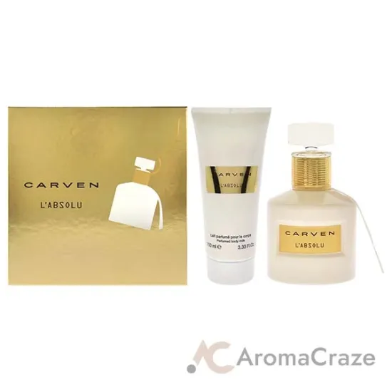 Picture of LAbsolu by Carven for Women - 2 Pc Gift Set 1.66oz EDP Spray, 3.33oz Perfume Body Milk