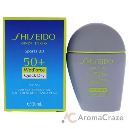 Picture of Sports BB WetForce SPF 50 - Dark by Shiseido for Unisex - 1 oz Sunscreen