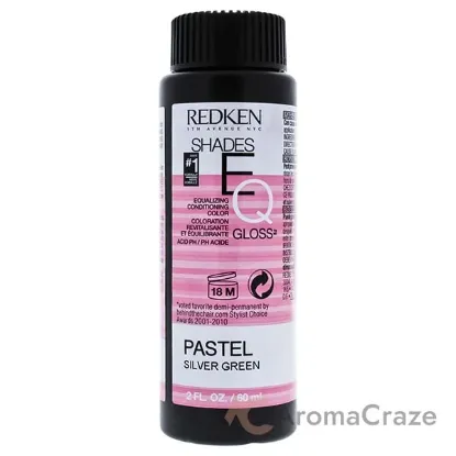 Picture of Shades EQ Color Gloss - Pastel Silver Green by Redken for Unisex - 2 oz Hair Color