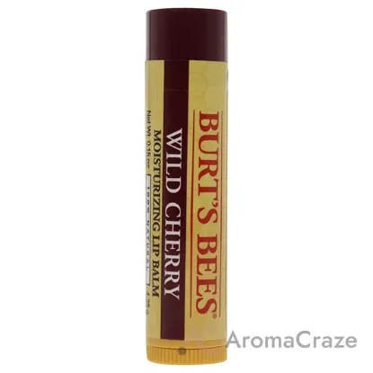 Picture of Wild Cherry Moisturizing Lip Balm by Burts Bees for Unisex - 0.15 oz Lip Balm