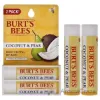 Picture of Coconut and Pear Moisturizing Lip Balm Twin Pack by Burts Bees for Unisex - 2 x 0.15 oz Lip Balm