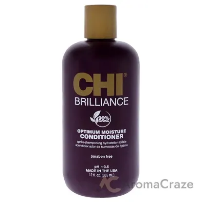 Picture of Deep Brilliance Optimum Moisture Conditioner by CHI for Unisex - 12 oz Conditioner