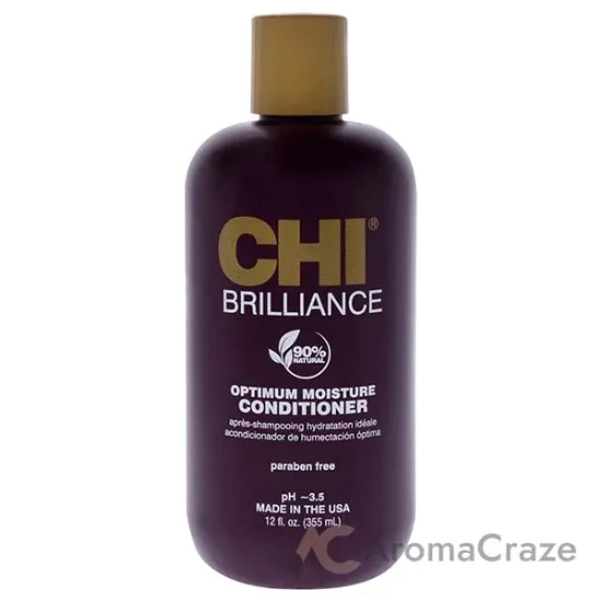Picture of Deep Brilliance Optimum Moisture Conditioner by CHI for Unisex - 12 oz Conditioner