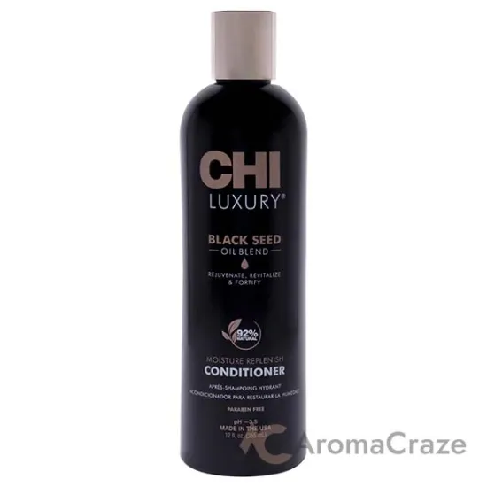 Picture of Luxury Black Seed Oil Moisture Replenish Conditioner by CHI for Unisex - 12 oz Conditioner