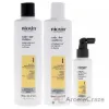 Picture of System 1 Kit by Nioxin for Unisex - 3 Pc 10.1oz Cleanser Shampoo, 10.1oz Scalp Therapy Conditioner, 3.38oz Scalp and Hair Treatment
