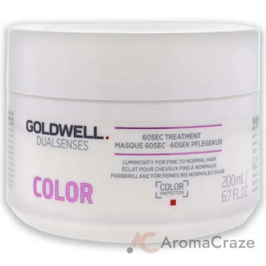 Picture of Dualsenses Color 60Sec Treatment by Goldwell for Unisex - 6.7 oz Treatment