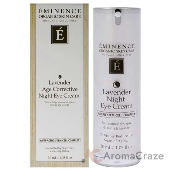 Picture of Lavender Age Corrective Night Eye Cream by Eminence for Unisex - 1.05 oz Cream