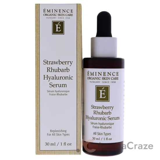 Picture of Strawberry Rhubarb Hyaluronic Serum by Eminence for Unisex - 1 oz Serum