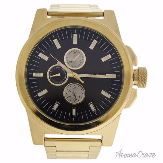 Louis Villiers LVAG3733-13 Gold Stainless Steel Bracelet Wat