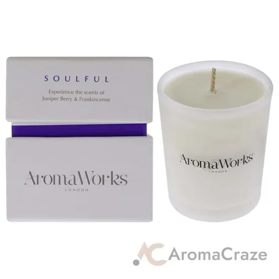 Picture of Soulful Candle Small by Aromaworks for Unisex - 2.65 oz Candle