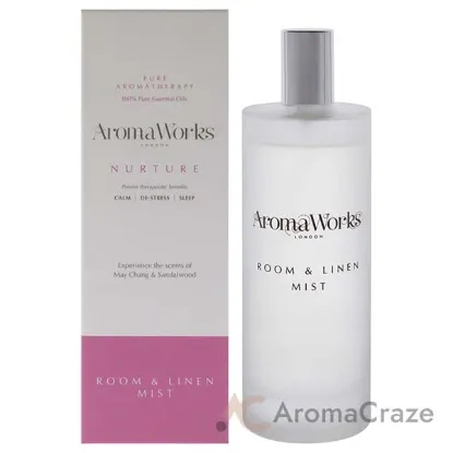 Picture of Nurture Room and Linen Mist by Aromaworks for Unisex - 3.38 oz Room Spray