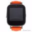 Eclock EK-G4 Montre Connectee Orange Silicone Strap Smart Wa