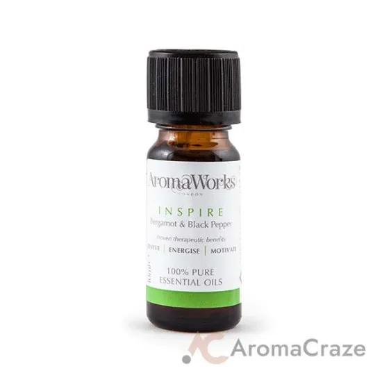 Picture of Inspire Essential Oil by Aromaworks for Unisex - 0.34 oz Oil