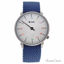 Kulte KUTPFI Fancy Illusion Silver/Blue Nylon Strap Watch Un