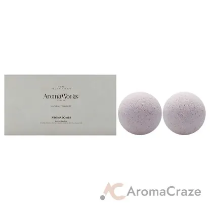 Picture of Nurture AromaBomb Duo by Aromaworks for Unisex - 2 x 8.81 oz Bath Bomb
