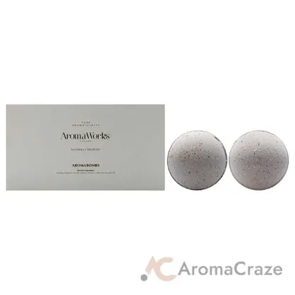 Picture of Soulful AromaBomb Duo by Aromaworks for Unisex - 2 x 8.81 oz Bath Bomb